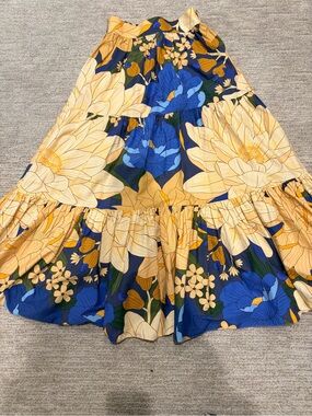 Sezane x Farm Rio skirt sz34